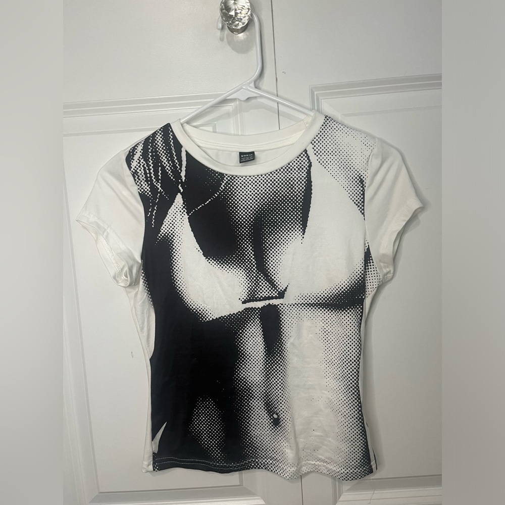 Bikini Body Print Short Sleeve